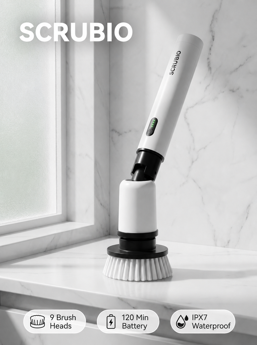 Scrubio Electric Spin Scrubber