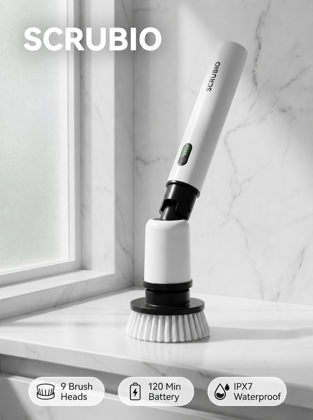 Scrubio Electric Spin Scrubber