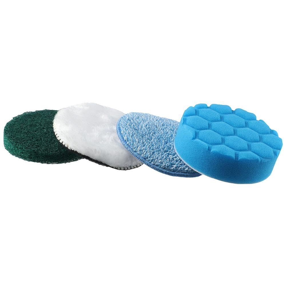 Scrubio Replacement Brush Pads (4-Pack)